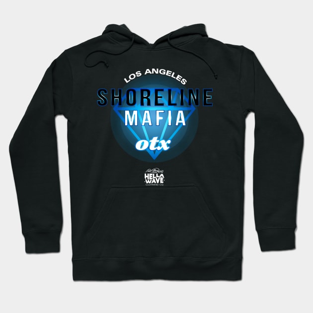 Shoreline Mafia OTX Diamond T-Shirt by Hella Wave 2021 Hoodie by HELLA WAVE